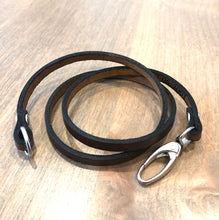 Load image into Gallery viewer, Wrap Leather Bracelet, Personalized Unisex Bracelet