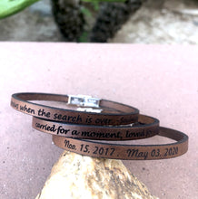 Load image into Gallery viewer, Personalized Thin Bracelet w/ Stainless Steel Clasp