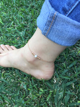 Load image into Gallery viewer, Women's Pearl Anklet