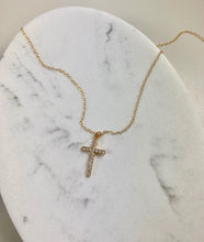 Load image into Gallery viewer, Dainty Cross Necklace