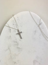 Load image into Gallery viewer, Dainty Cross Necklace