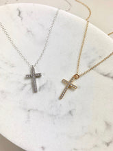 Load image into Gallery viewer, Dainty Cross Necklace