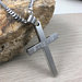 Load image into Gallery viewer, Personalized Religious Cross Necklace,Stainless Steel Custom Men Necklace