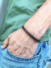 Load image into Gallery viewer, Custom Thin Bracelet w/ Stainless Steel Clasp